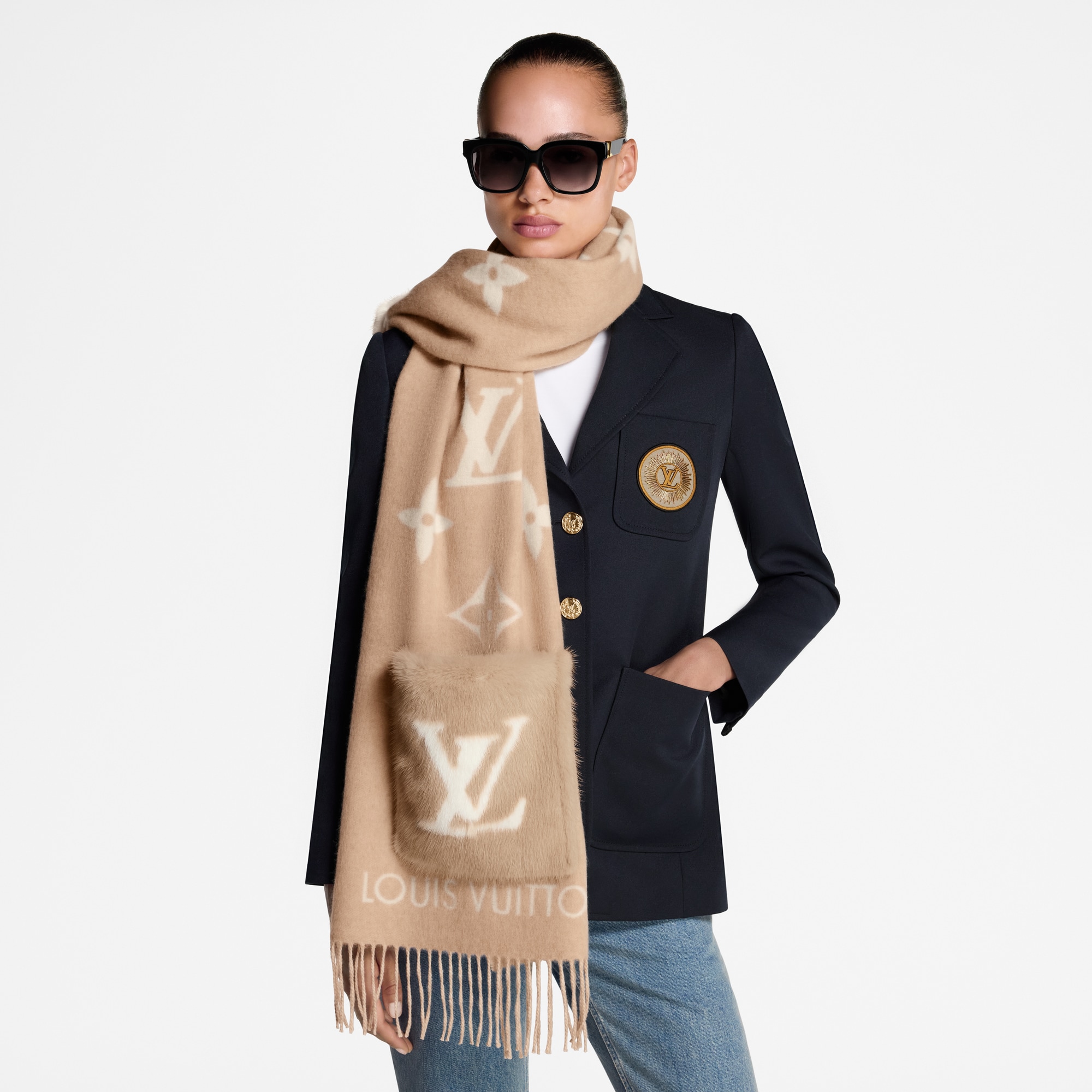 Cold Reykjavik Schal S00 Damen Accessoires Schals | LOUIS VUITTON (Zoom)