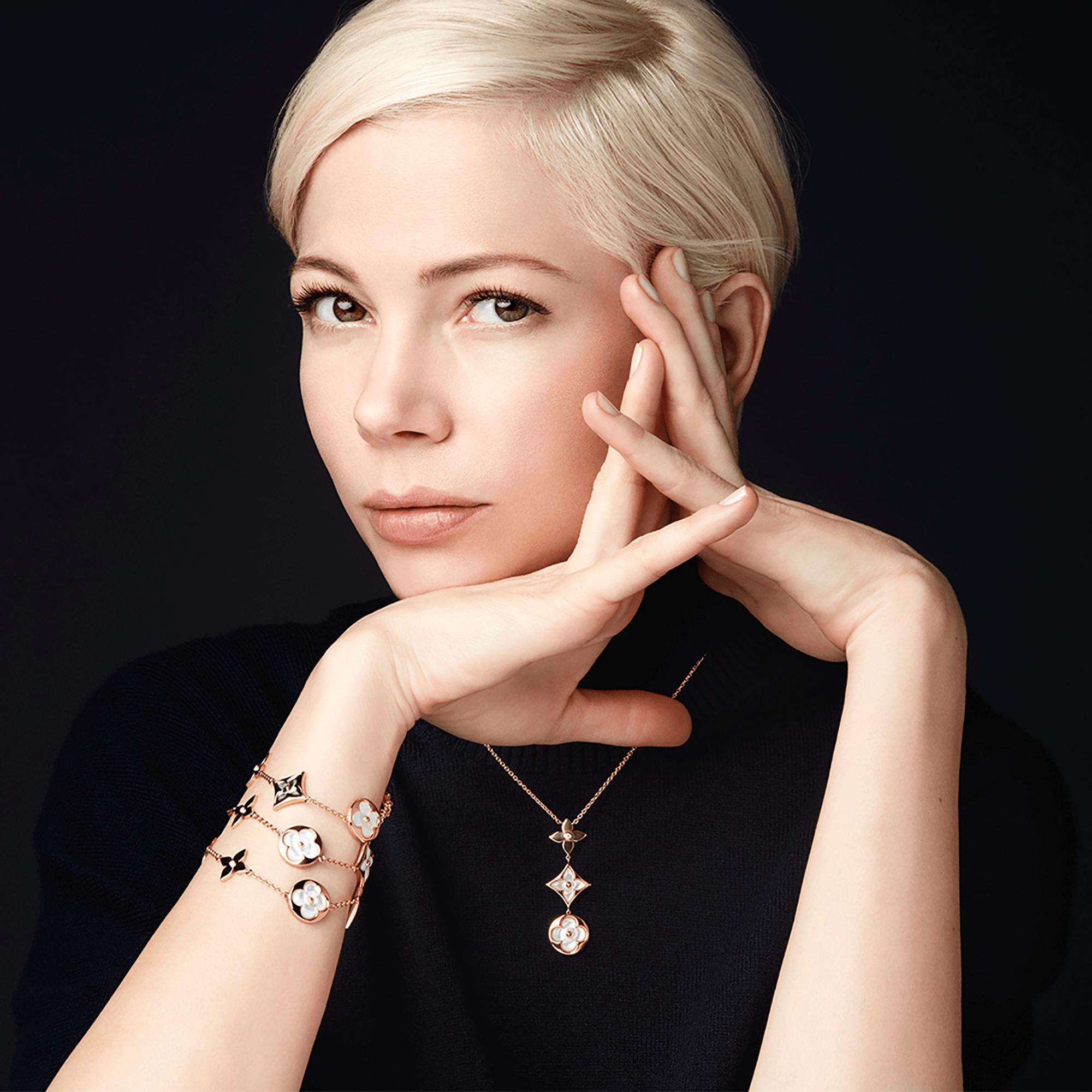 Color Blossom Armband, Roségold, weisses Perlmutt, graues Perlmutt und Diamant, Größe S  Schmuck Kategorien Alle Schmuckstücke | LOUIS VUITTON (Zoom)