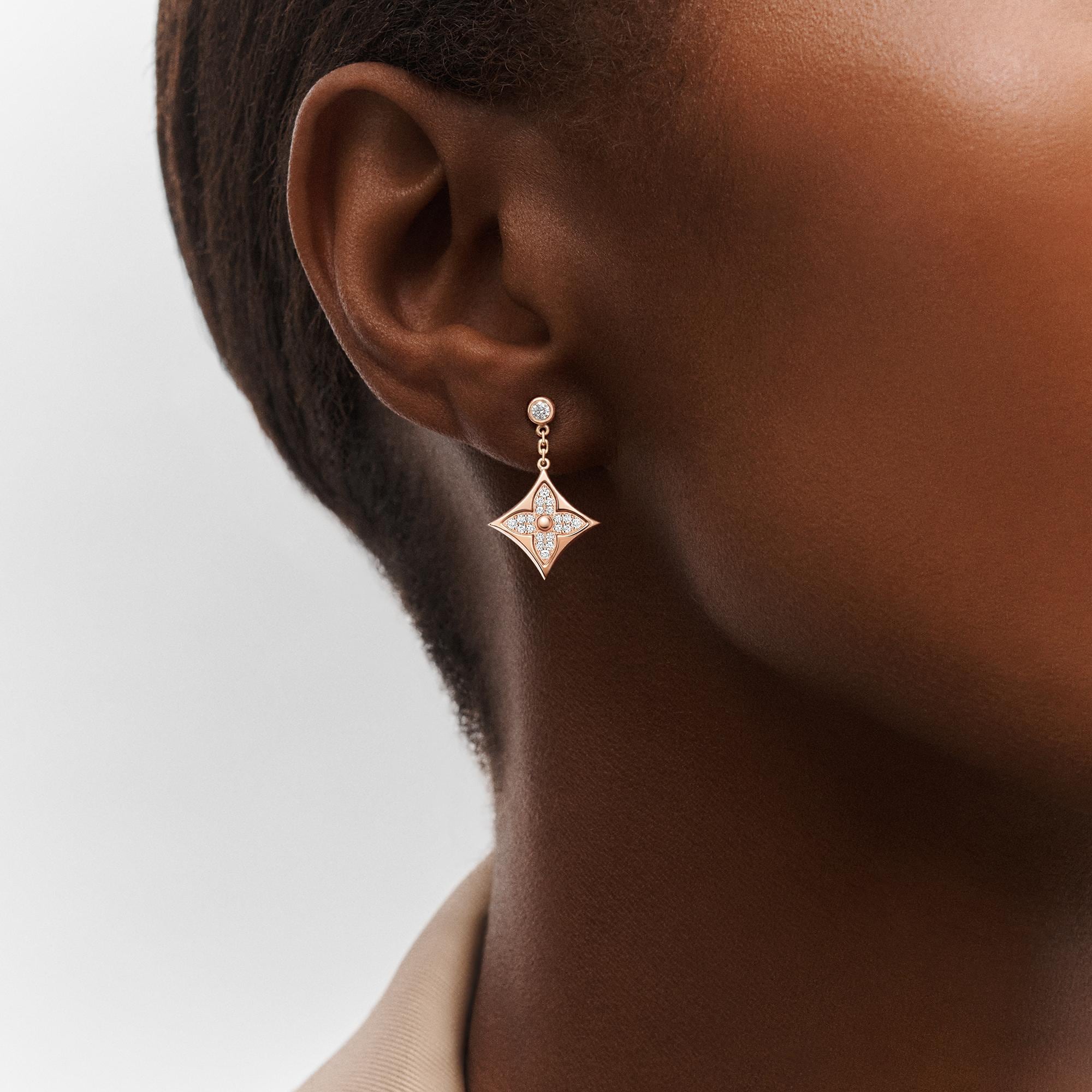 Color Blossom BB Star Ohrstecker, Roségold und Diamanten  Schmuck Kategorien Alle Schmuckstücke | LOUIS VUITTON (Zoom)