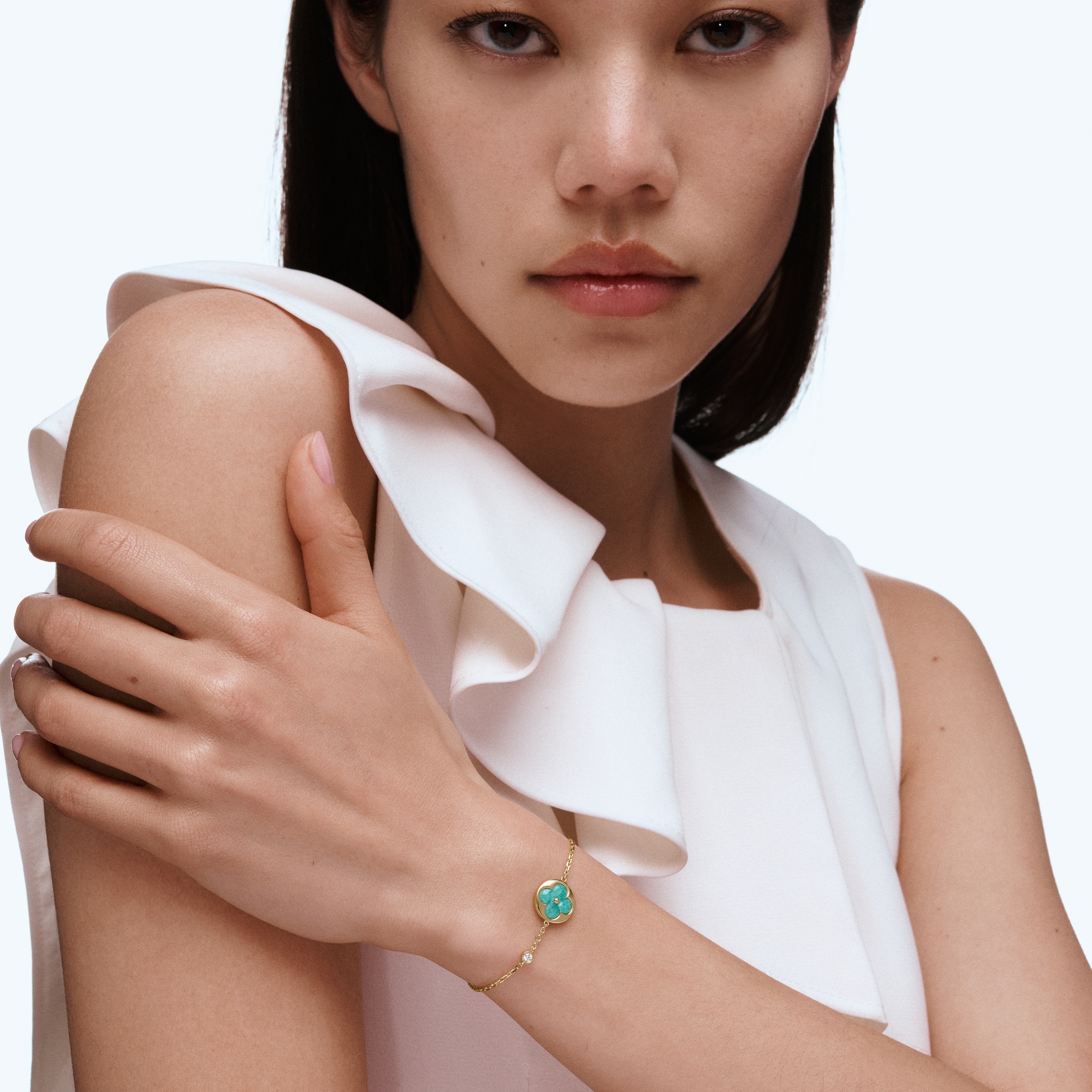 Color Blossom BB Sun Armband, Gelbgold, Amazonit und Diamant  Schmuck Kategorien Armbänder | LOUIS VUITTON (Zoom)