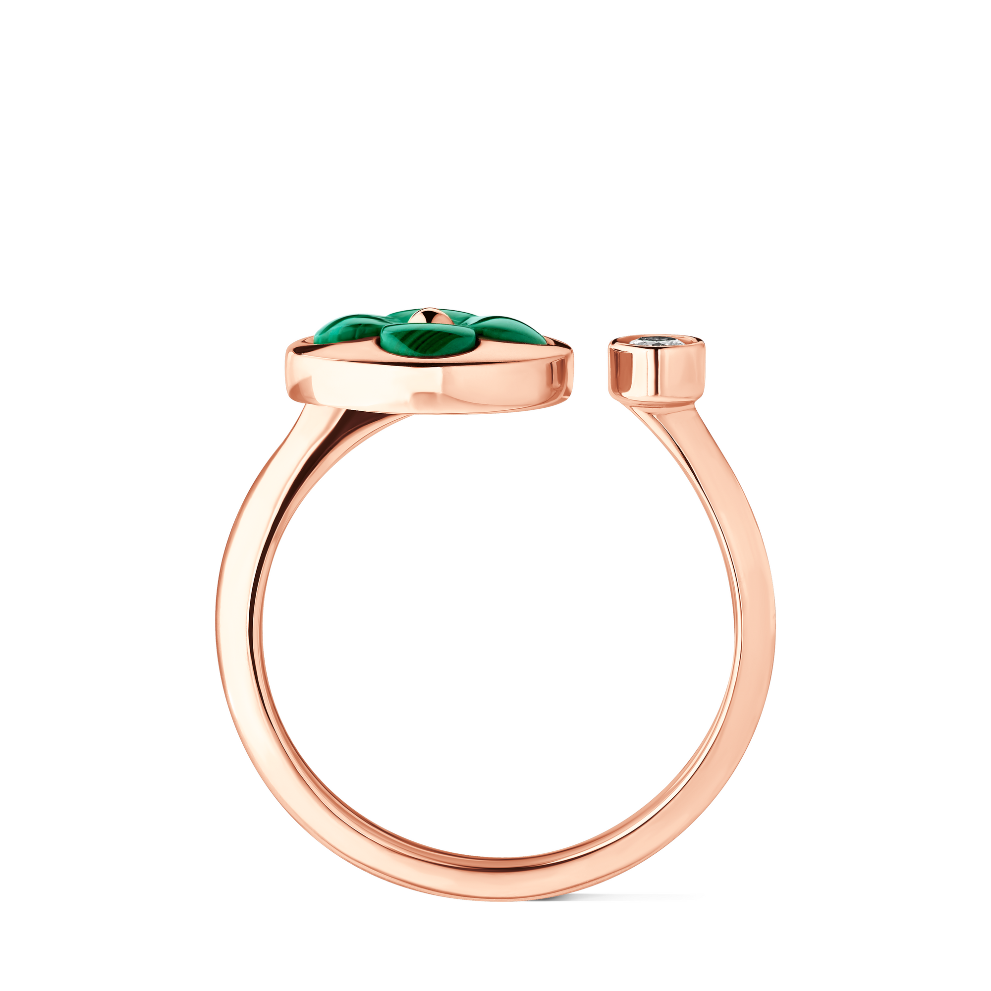 Color Blossom Mini Sun Ring, Roségold, Malachit und Diamant  Schmuck Kategorien Alle Schmuckstücke | LOUIS VUITTON (Zoom)