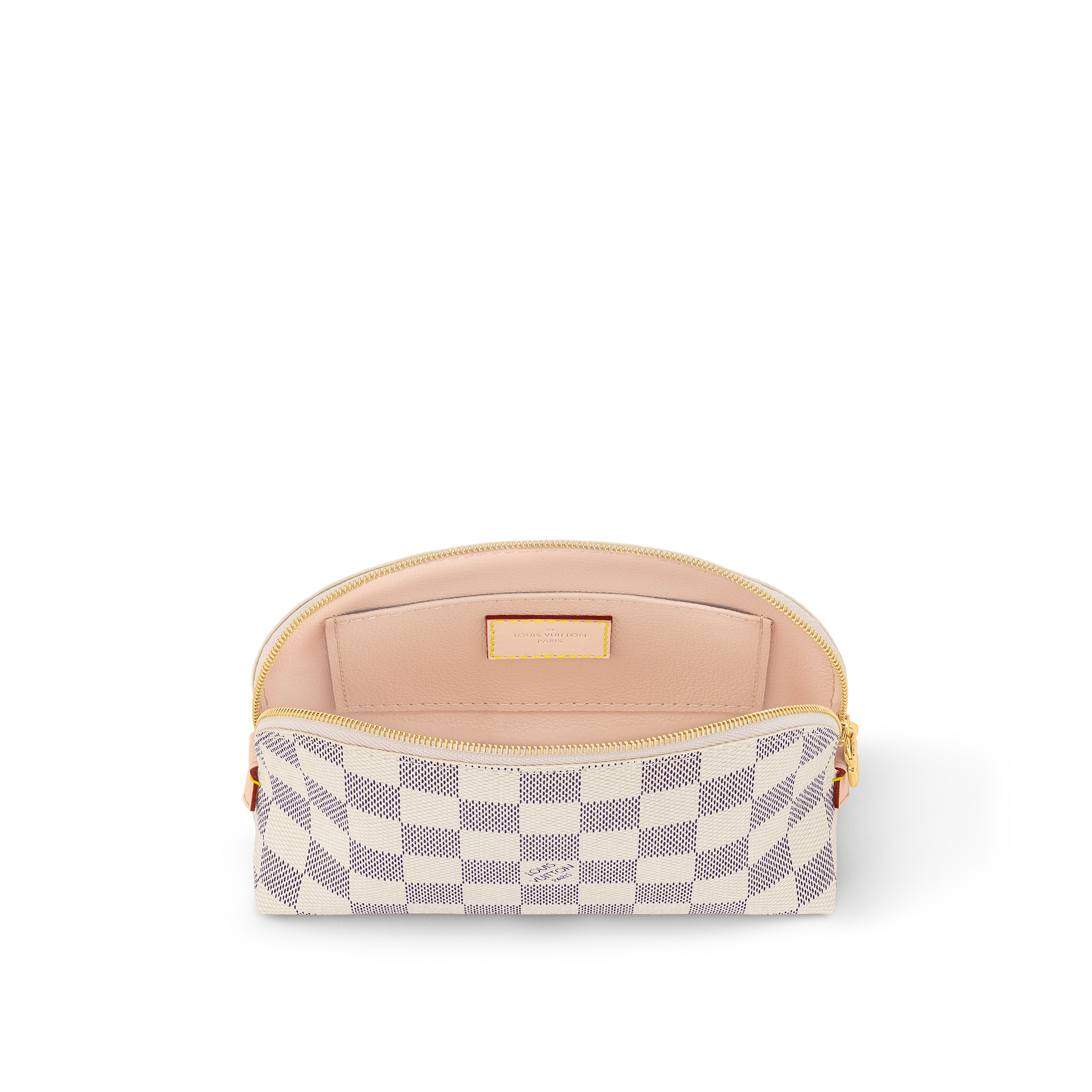 Cosmetic Pouch PM Damier Azur Canvas Herren Discontinued Product Obs 12 | LOUIS VUITTON (Zoom)