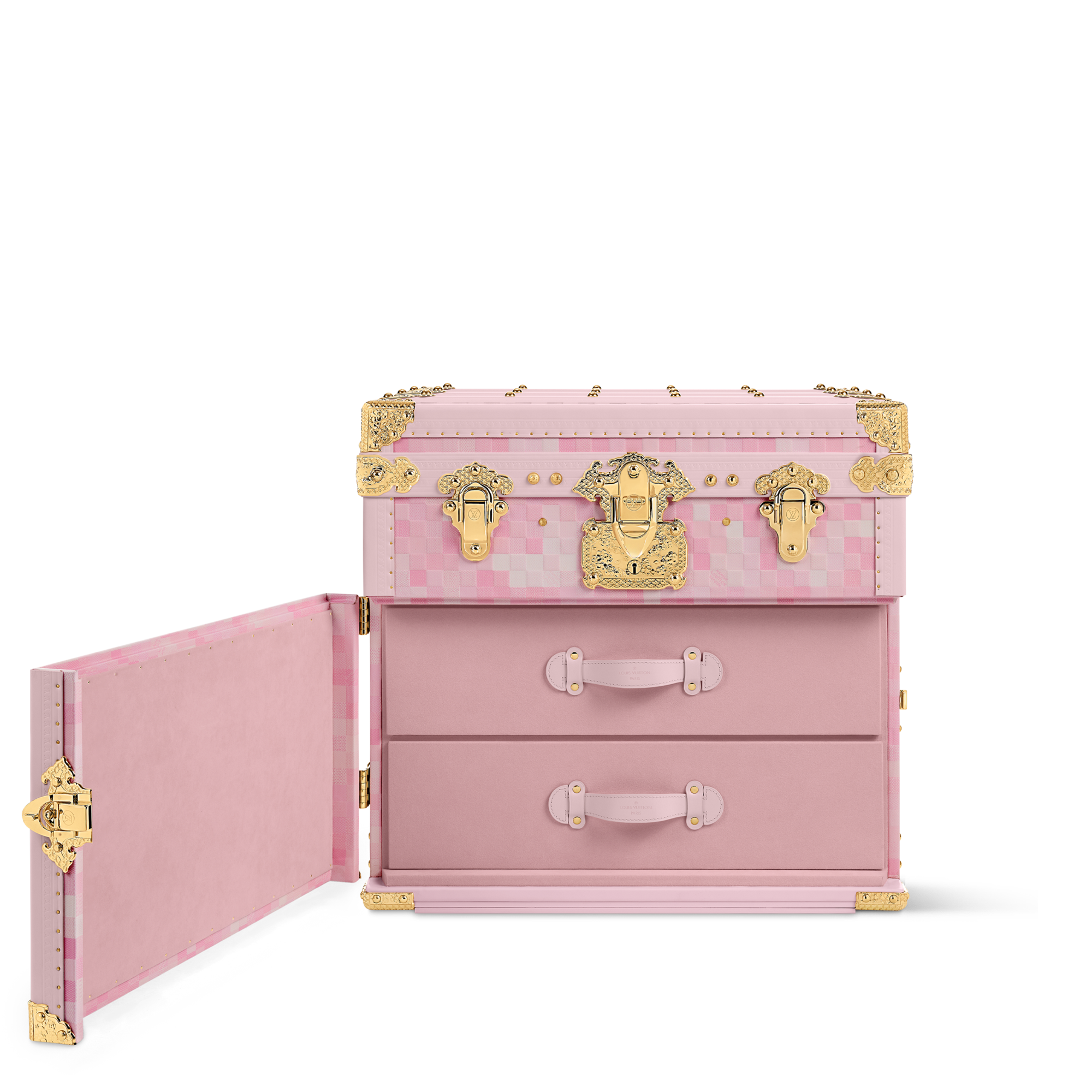Courrier Lozine Carré Damoflage Pink Sakura D16 Trunks, Reisen und Wohnen Trunks und Koffer Trunks und Reisegepäck | LOUIS VUITTON (Zoom)