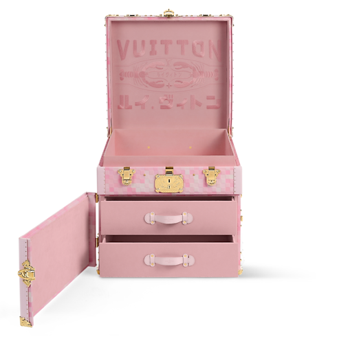Courrier Lozine Carré Damoflage Pink Sakura Damoflage Trunks, Reisen und Wohnen Trunks und Koffer Trunks und Reisegepäck | LOUIS VUITTON (Zoom)
