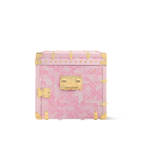Courrier Lozine Carré Damoflage Pink Sakura Damoflage Trunks, Reisen und Wohnen Trunks und Koffer Trunks und Reisegepäck | LOUIS VUITTON (Zoom)