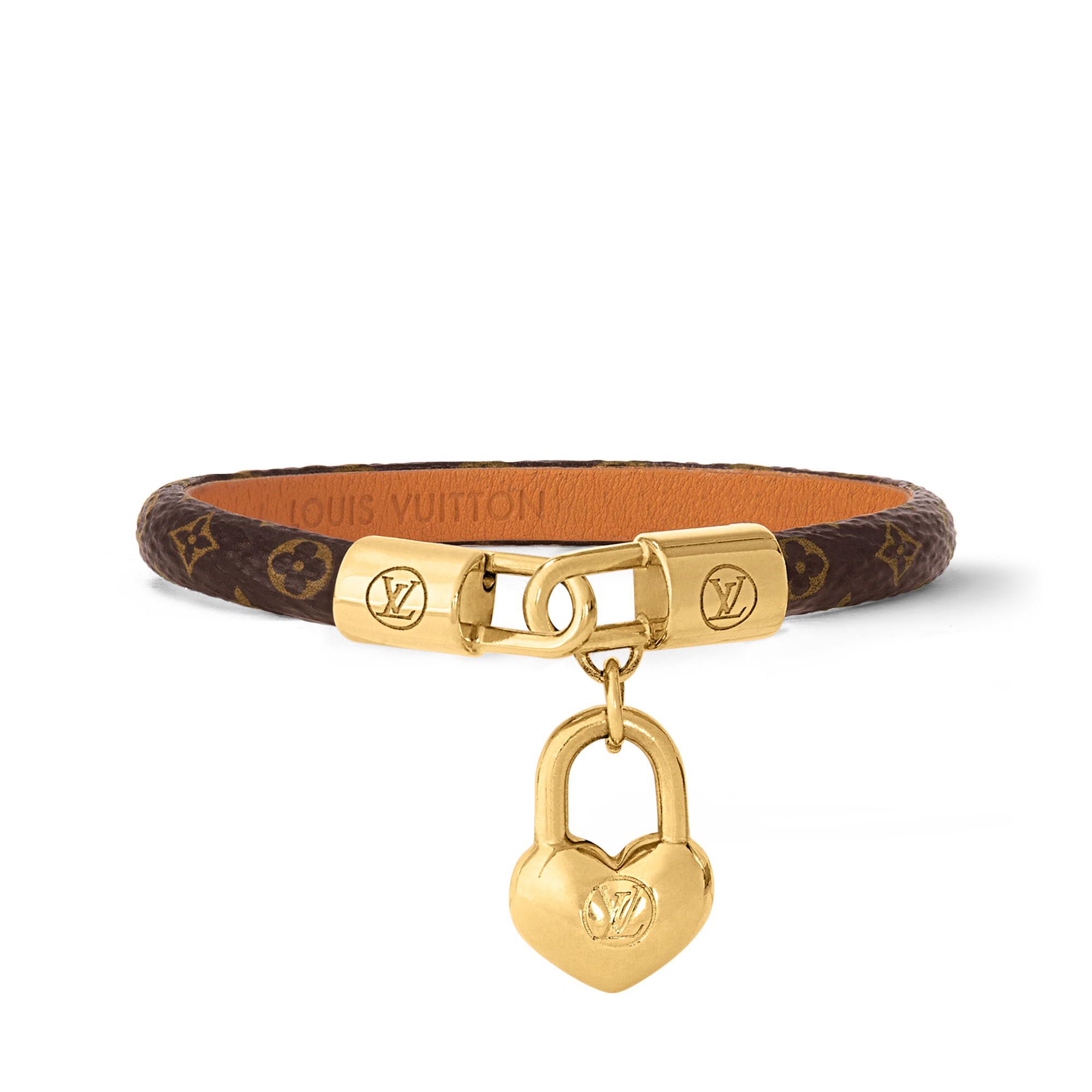 Crazy In Lock Charm Armband Monogram Canvas - Accessoires M6451F  