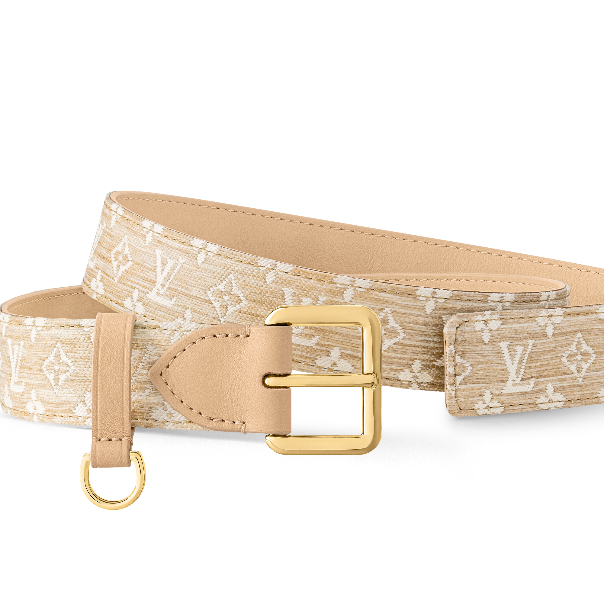 D-Ring Raffia Gürtel 30 mm  Damen Accessoires Gürtel | LOUIS VUITTON (Zoom)