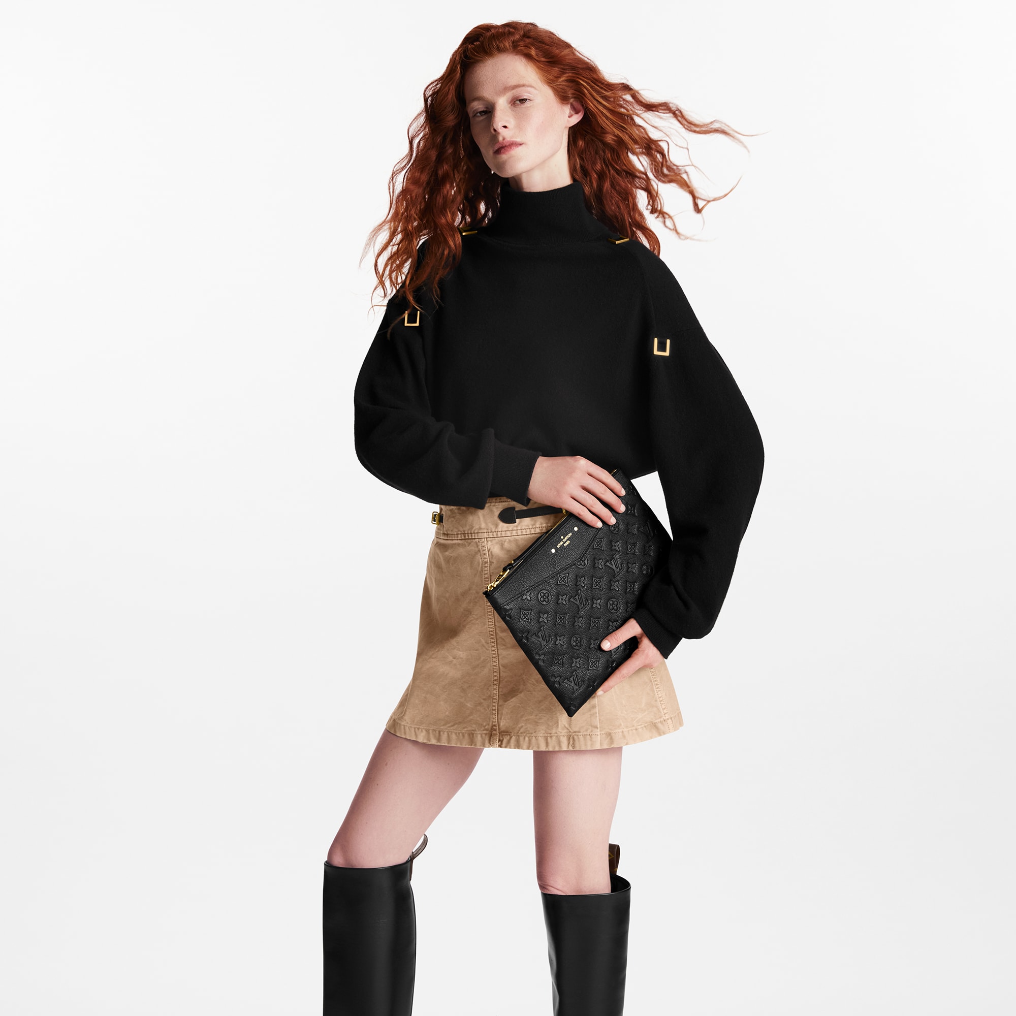 Daily Pouch Monogram Empreinte Leder Damen Geldbörsen und Kleinlederwaren Alle Geldbörsen und Kleinlederwaren | LOUIS VUITTON (Zoom)