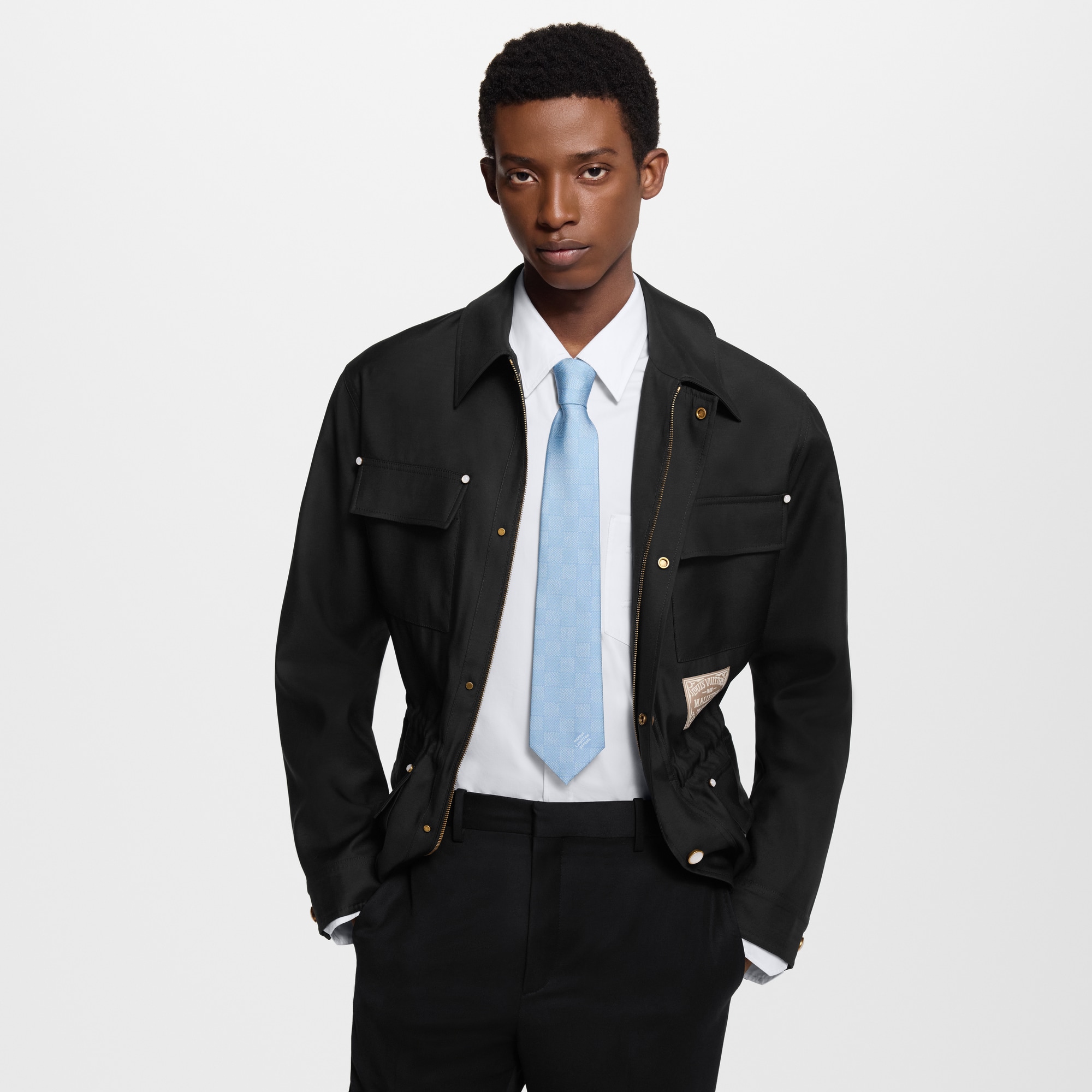 Damier Heritage Krawatte S00 Herren Accessoires Krawatten und Einstecktücher  | LOUIS VUITTON (Zoom)