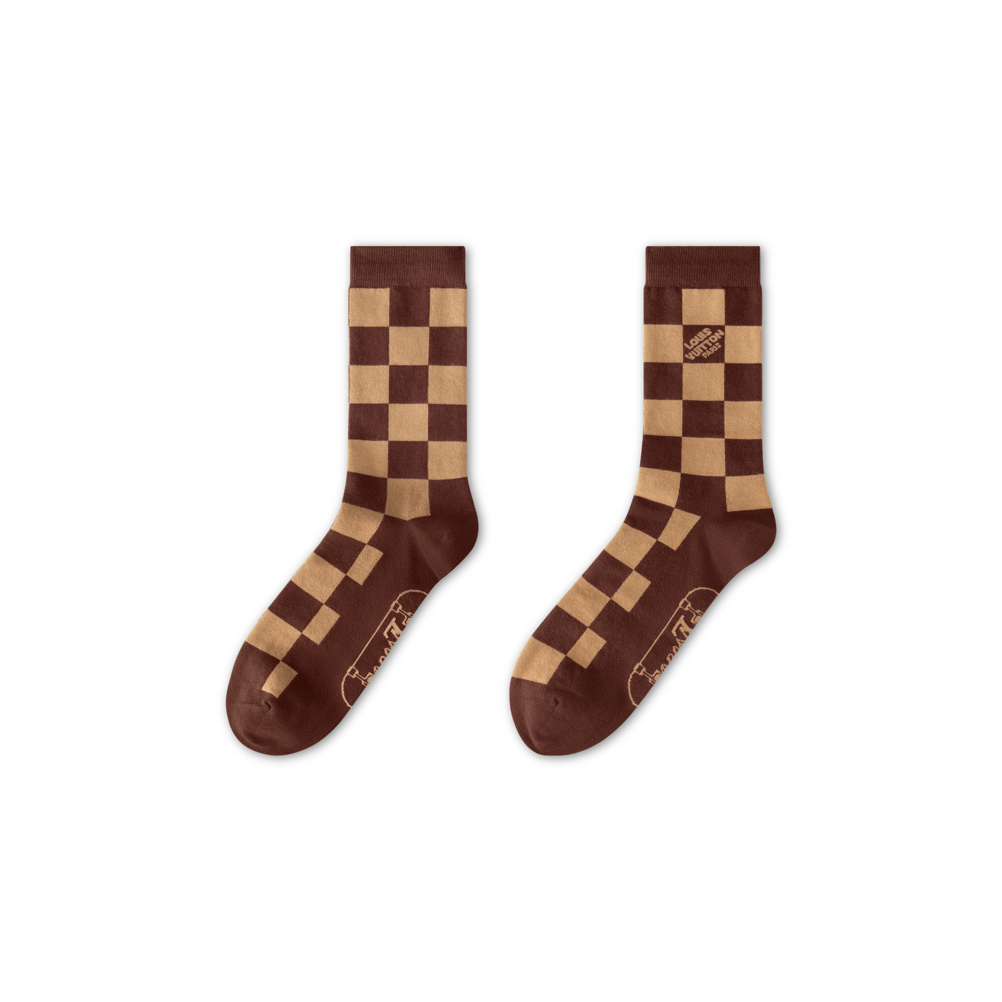 Damier Skate Socken S00 Herren Accessoires Wohntextilien | LOUIS VUITTON (Zoom)