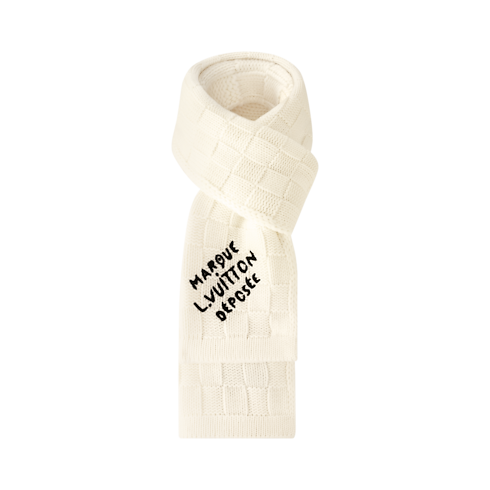 Damier Snug Schal S00 Herren Accessoires Schals | LOUIS VUITTON (Zoom)