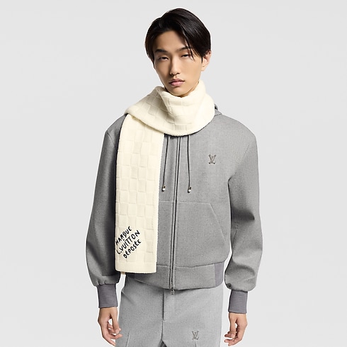 Damier Snug Schal S00 Herren Accessoires Schals | LOUIS VUITTON (Zoom)