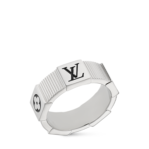 Damier Staples Lozine Ring S00 Herren Modeschmuck Ringe | LOUIS VUITTON (Zoom)