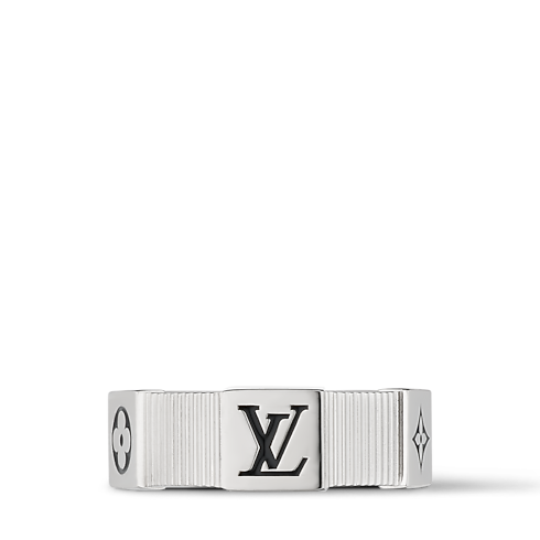 Damier Staples Lozine Ring S00 Herren Modeschmuck Ringe | LOUIS VUITTON (Zoom)