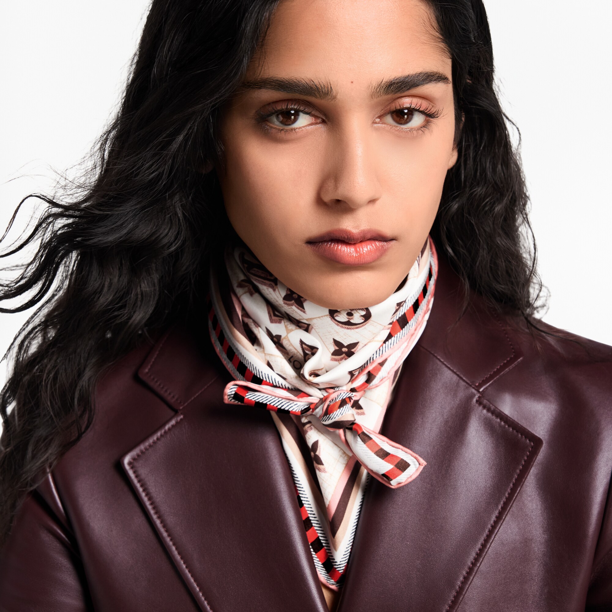 Damiergram Carré 70 S00 Damen Accessoires Seidentücher und Bandeaus | LOUIS VUITTON (Zoom)