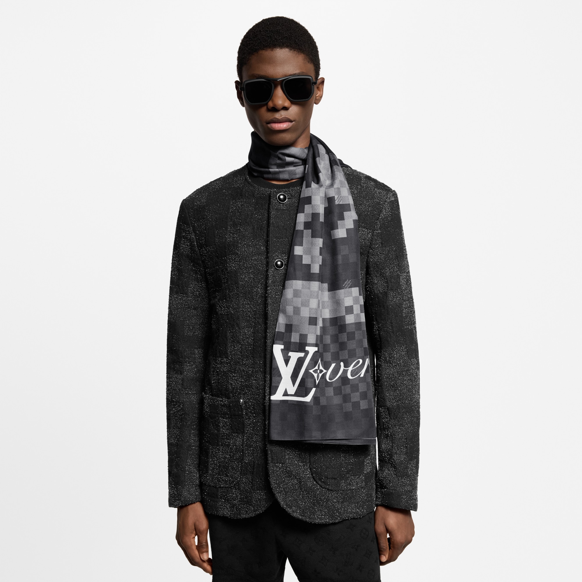 Damoflage Stola S00 Herren Accessoires Schals | LOUIS VUITTON (Zoom)