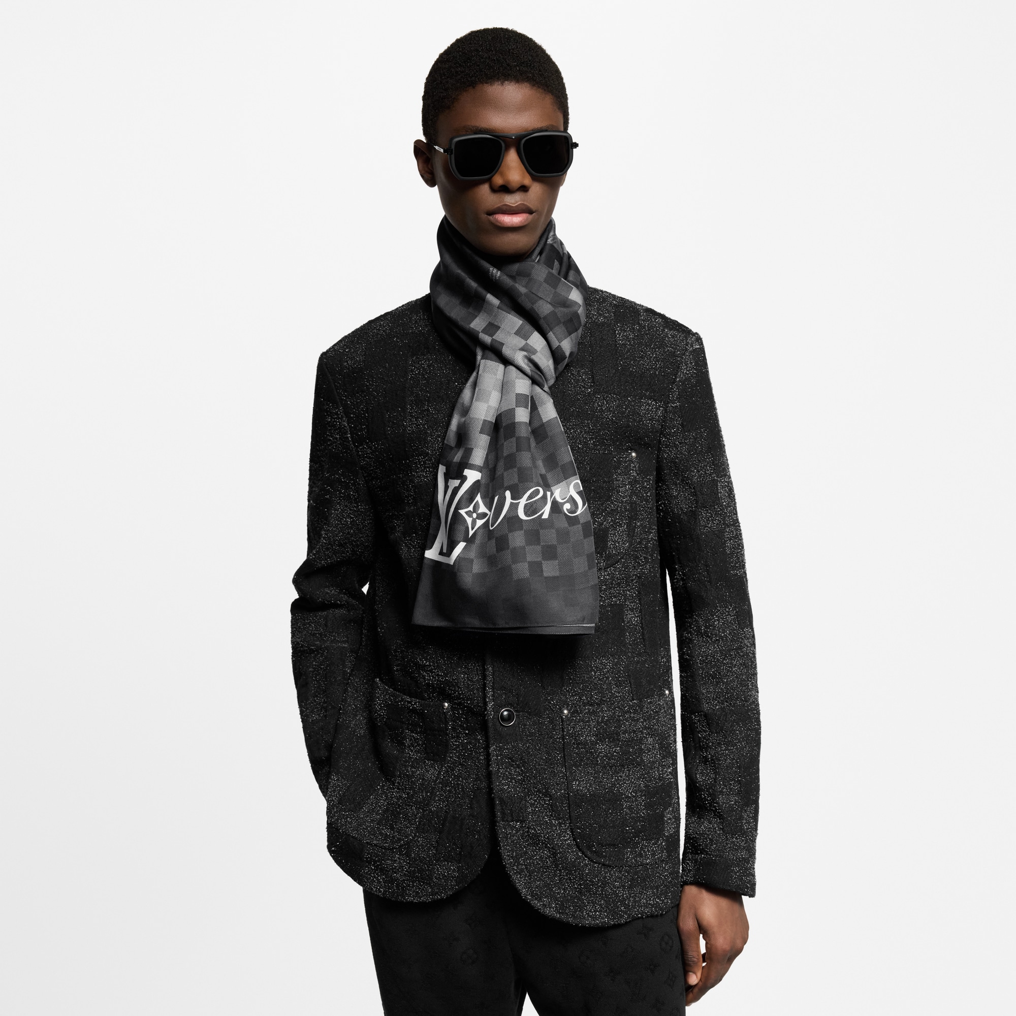 Damoflage Stola S00 Herren Accessoires Schals | LOUIS VUITTON (Zoom)