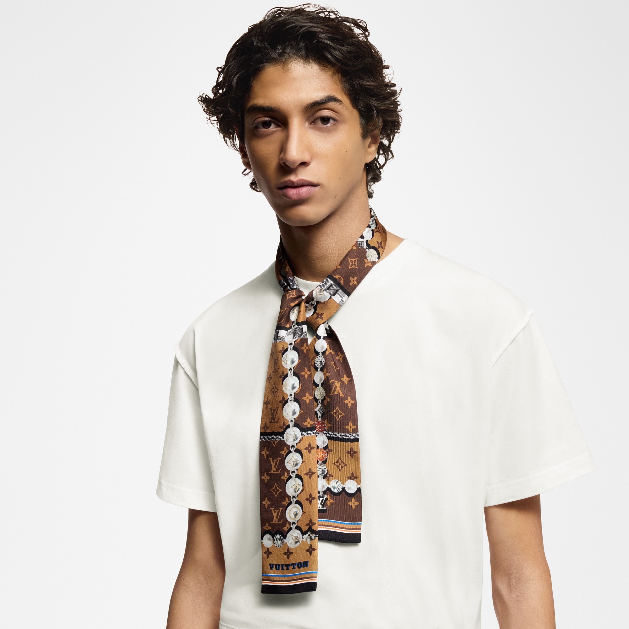 Dandy Monogram Bandeau S00 Herren Accessoires Seidentücher und Bandanas | LOUIS VUITTON (Zoom)