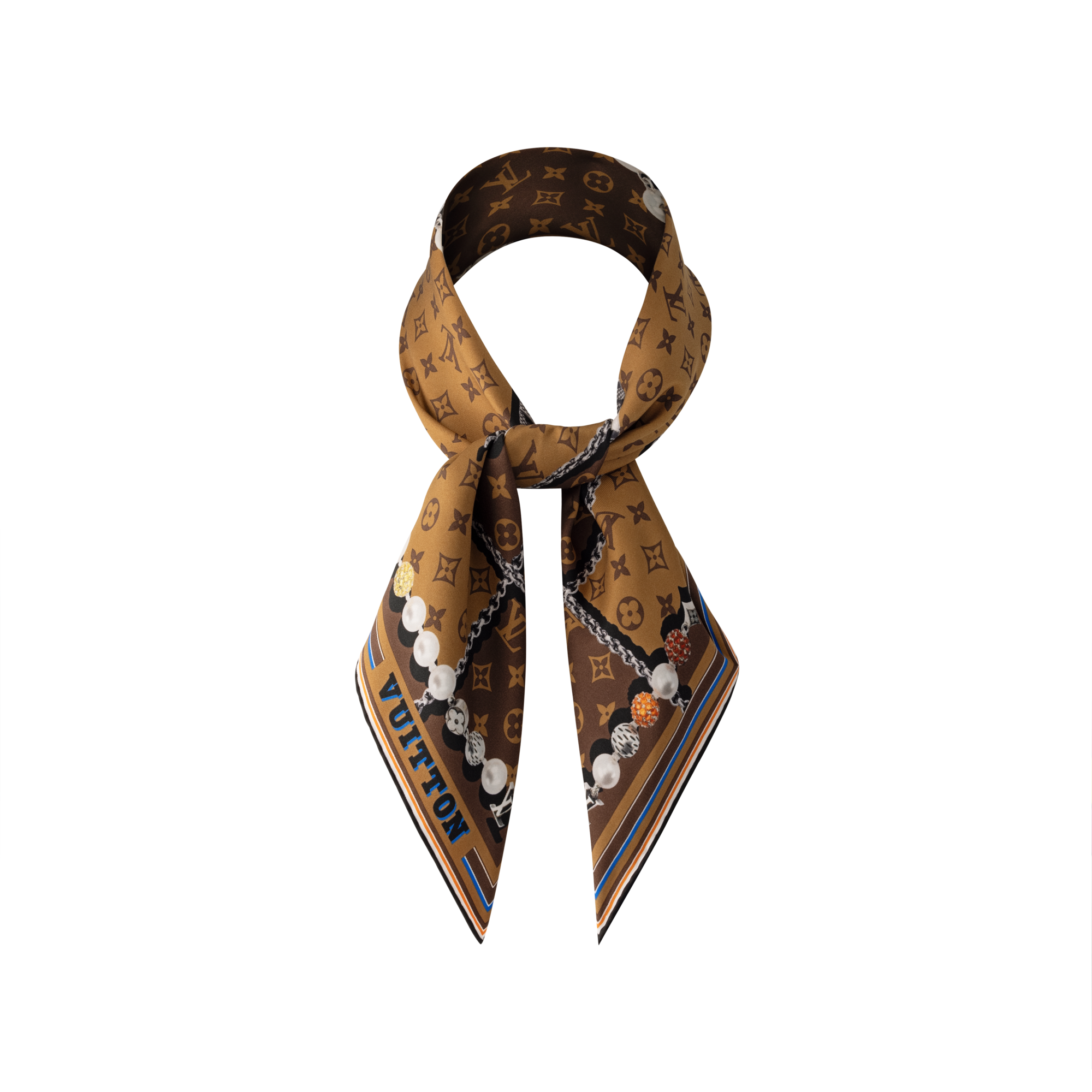 Dandy Monogram Carré aus Seide S00 Herren Accessoires Seidentücher und Bandanas | LOUIS VUITTON (Zoom)