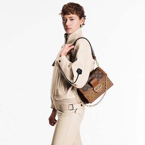 Dauphine MM Autres Toiles Monogram Damen Handtaschen Alle Handtaschen | LOUIS VUITTON (Zoom)