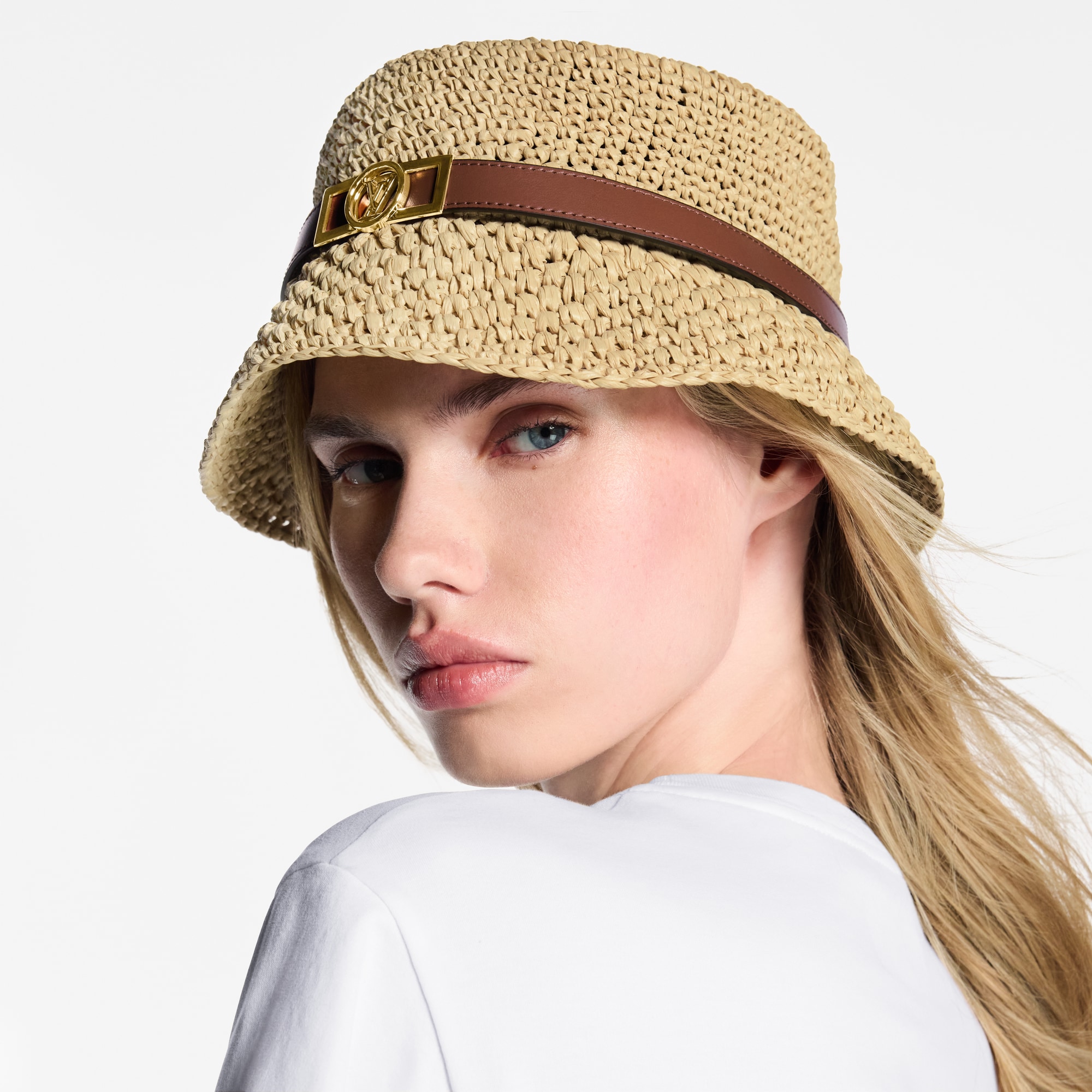 Dauphine Raffia Hut S00 Damen Accessoires Hüte & Mützen | LOUIS VUITTON (Zoom)