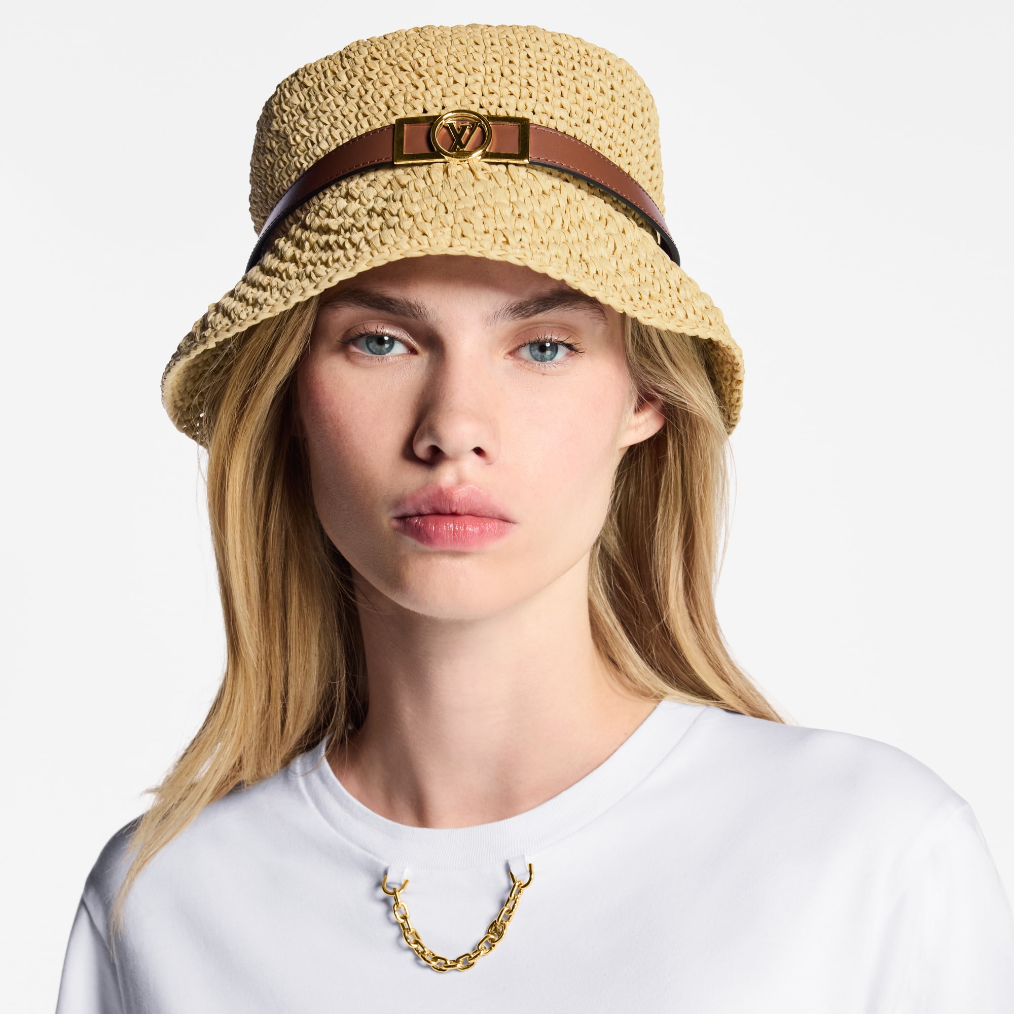 Dauphine Raffia Hut S00 Damen Accessoires Hüte & Mützen | LOUIS VUITTON (Zoom)