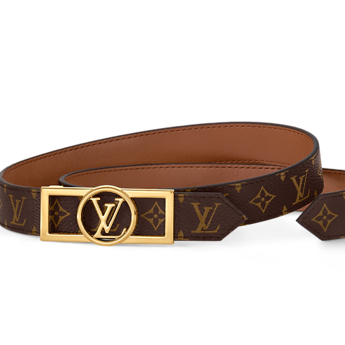 Dauphine Wendegürtel 25 mm Monogram Canvas Damen Accessoires Gürtel | LOUIS VUITTON (Zoom)