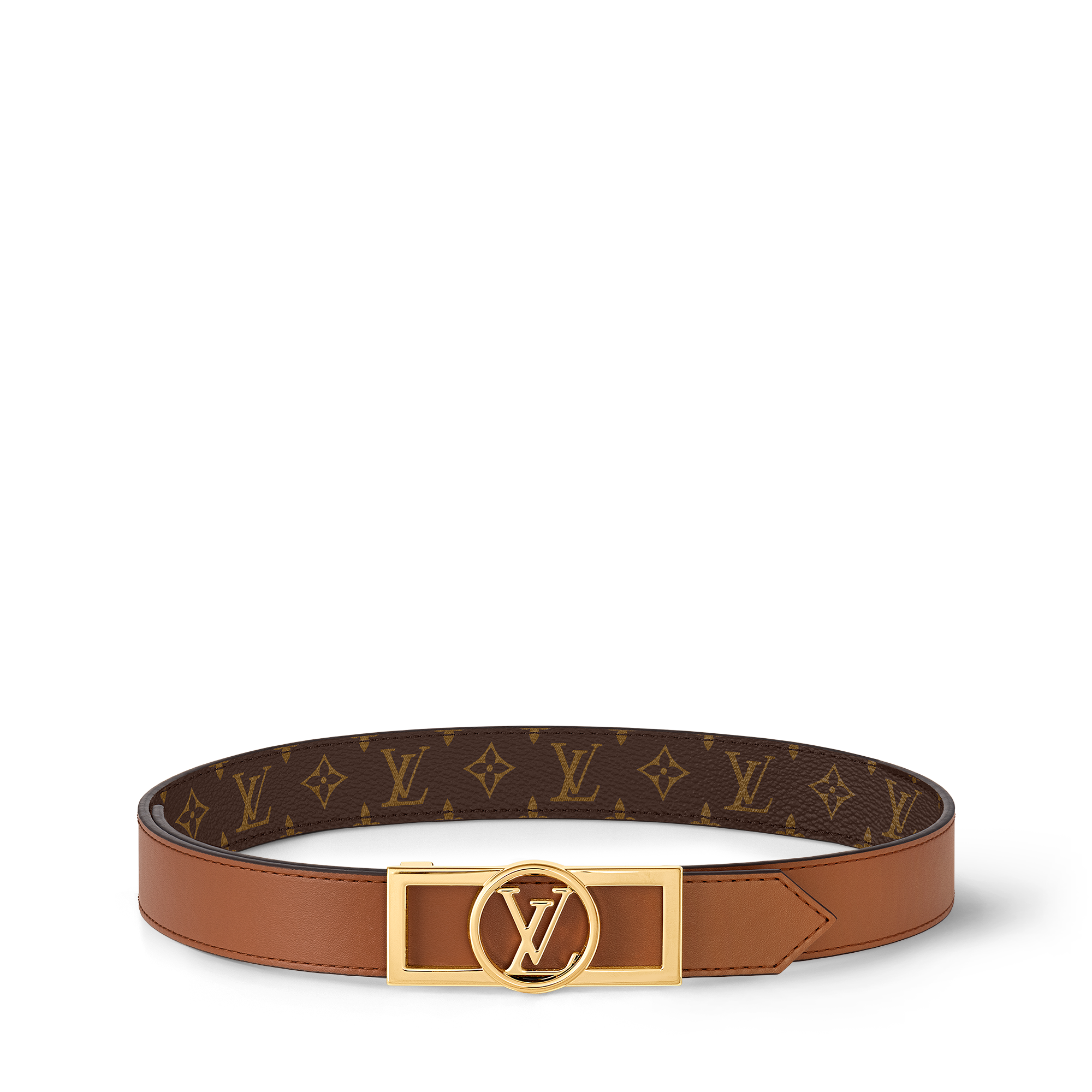 Dauphine Wendegürtel 25 mm Monogram Canvas Damen Accessoires Gürtel | LOUIS VUITTON (Zoom)