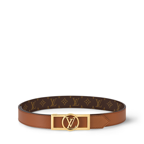 Dauphine Wendegürtel 25 mm Monogram Canvas Damen Accessoires Gürtel | LOUIS VUITTON (Zoom)