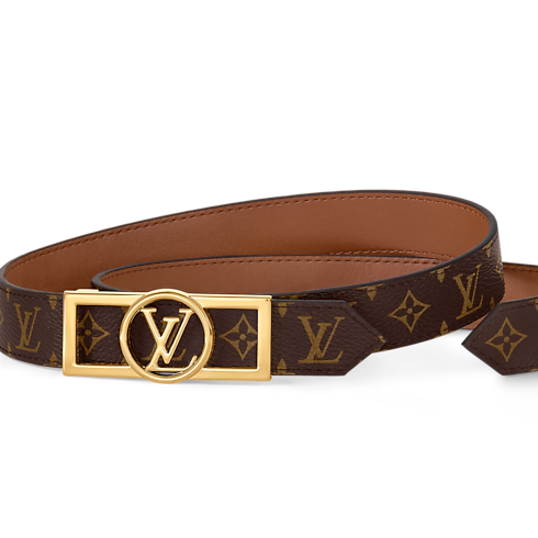 Dauphine Wendegürtel 25 mm Monogram Canvas Damen Accessoires Gürtel | LOUIS VUITTON (Zoom)