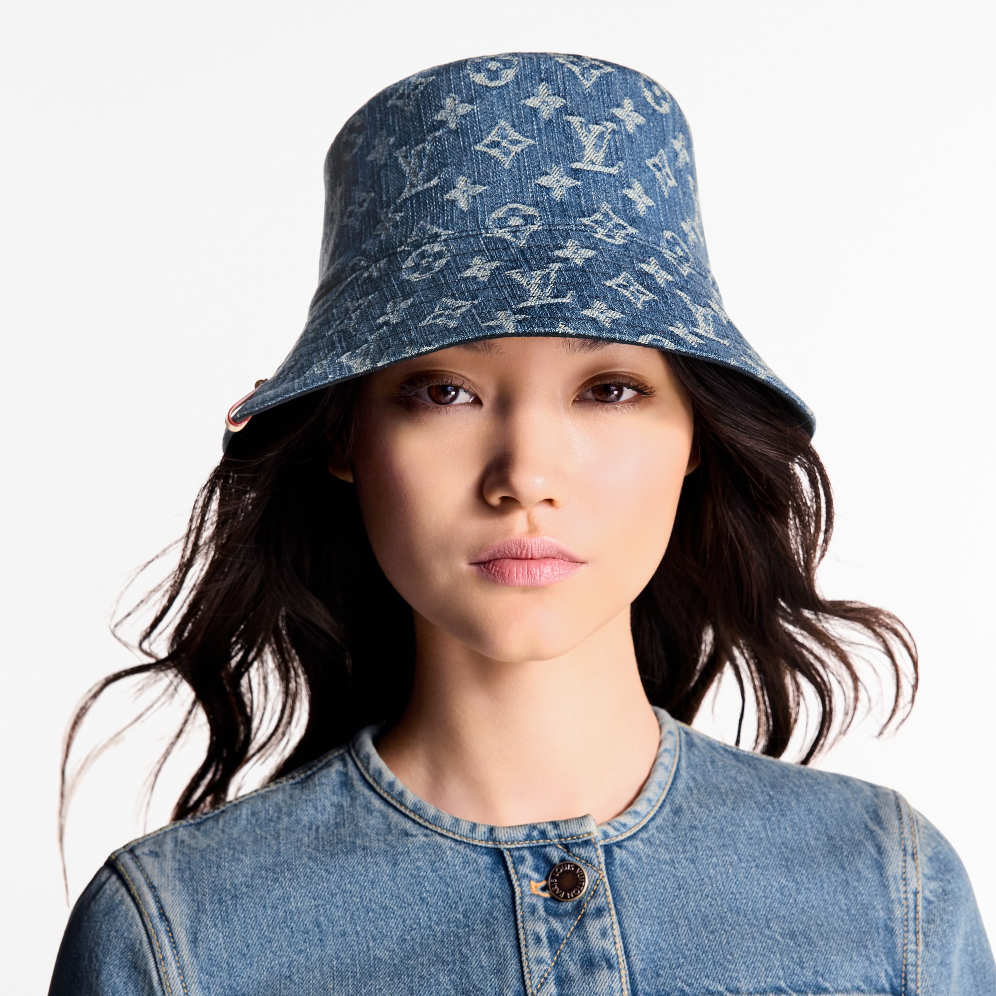 Denim Fischerhut S00 Damen Accessoires Hüte & Mützen | LOUIS VUITTON (Zoom)