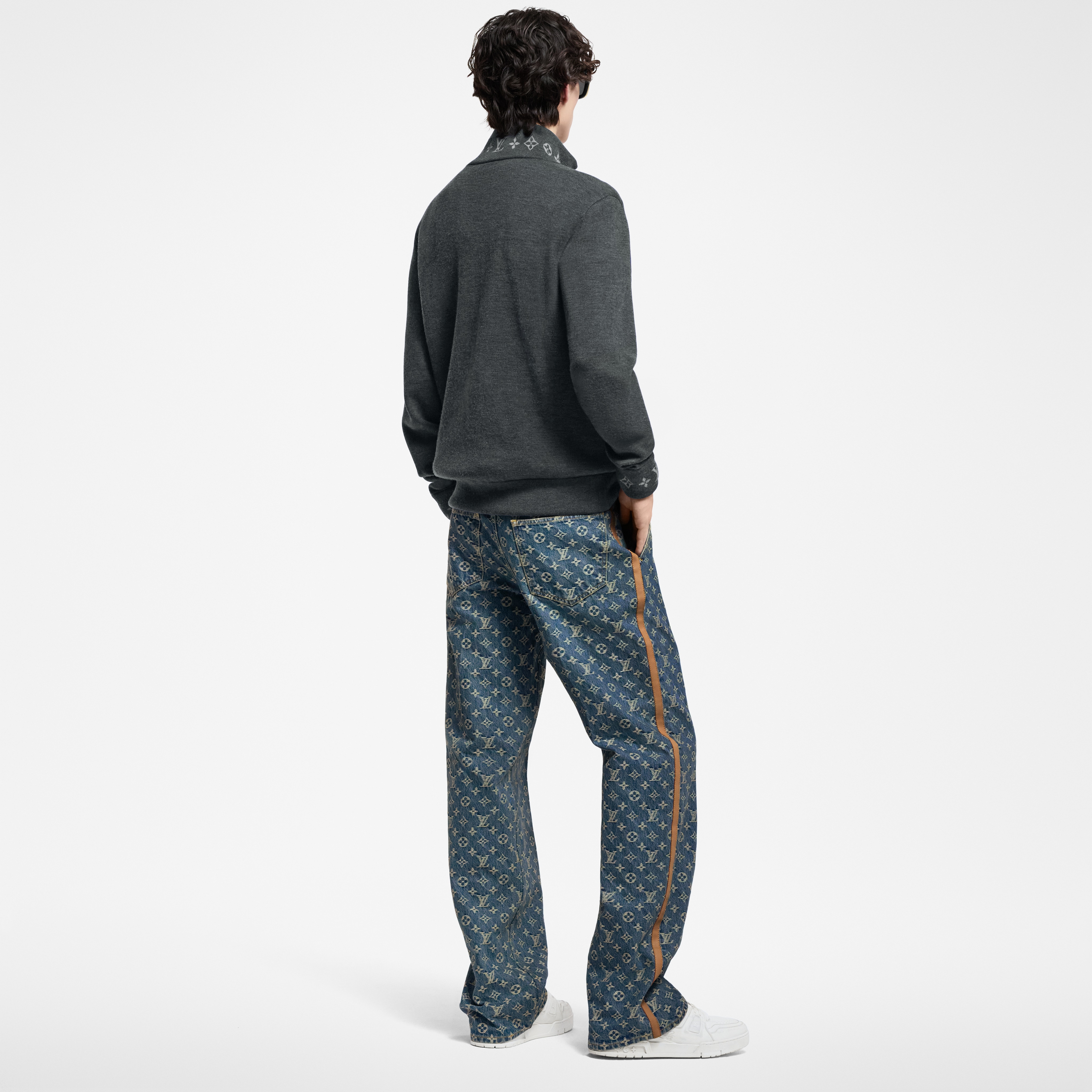 Denim-Hose im Maßkonfektions-Stil mit Monogram  Herren Ready to Wear Denim | LOUIS VUITTON (Zoom)