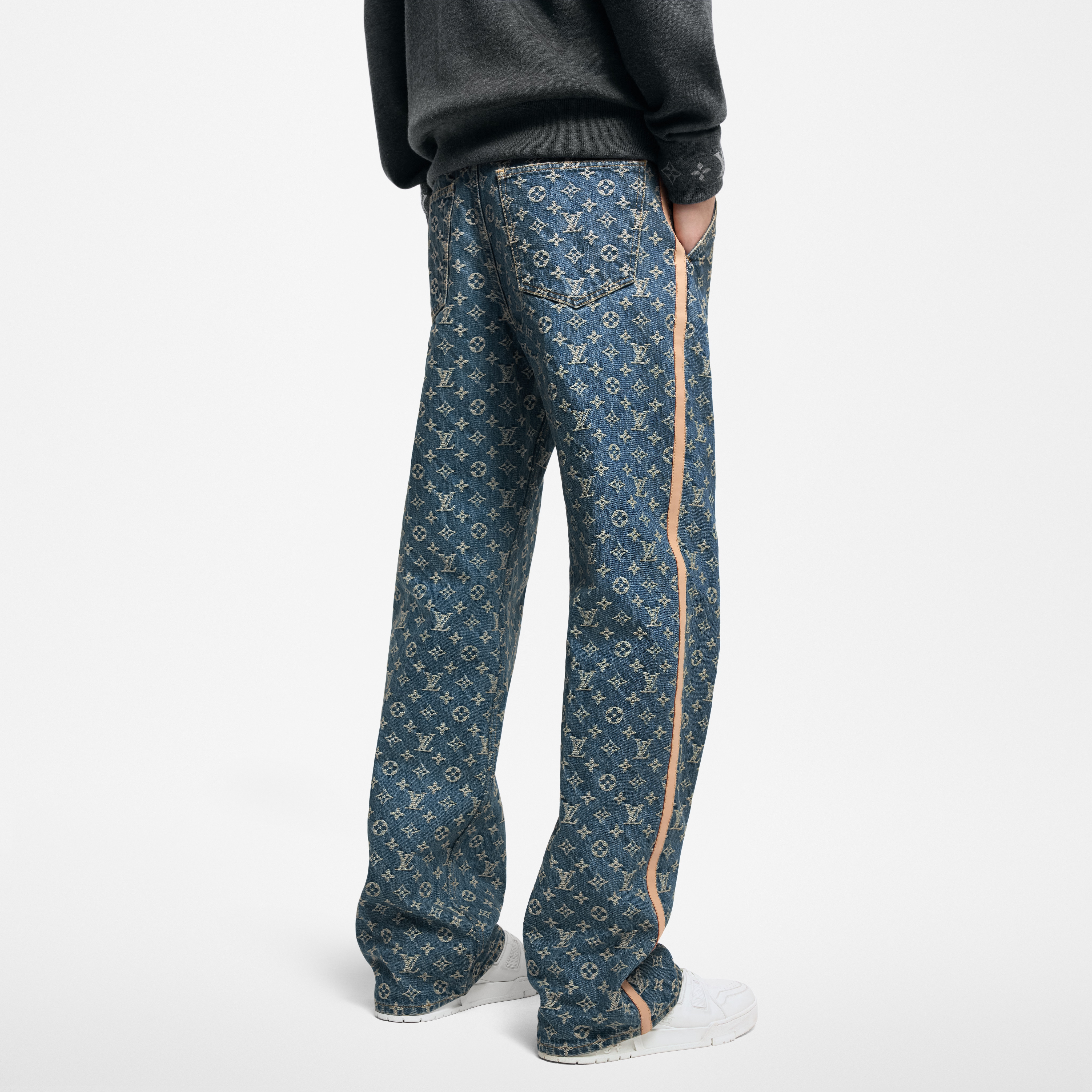 Denim-Hose im Maßkonfektions-Stil mit Monogram  Herren Ready to Wear Denim | LOUIS VUITTON (Zoom)