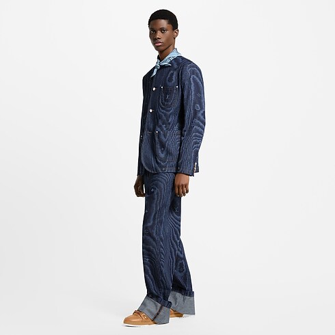 Denim-Hose im Skater-Look mit Überschlag Herren Ready to Wear Denim | LOUIS VUITTON (Zoom)