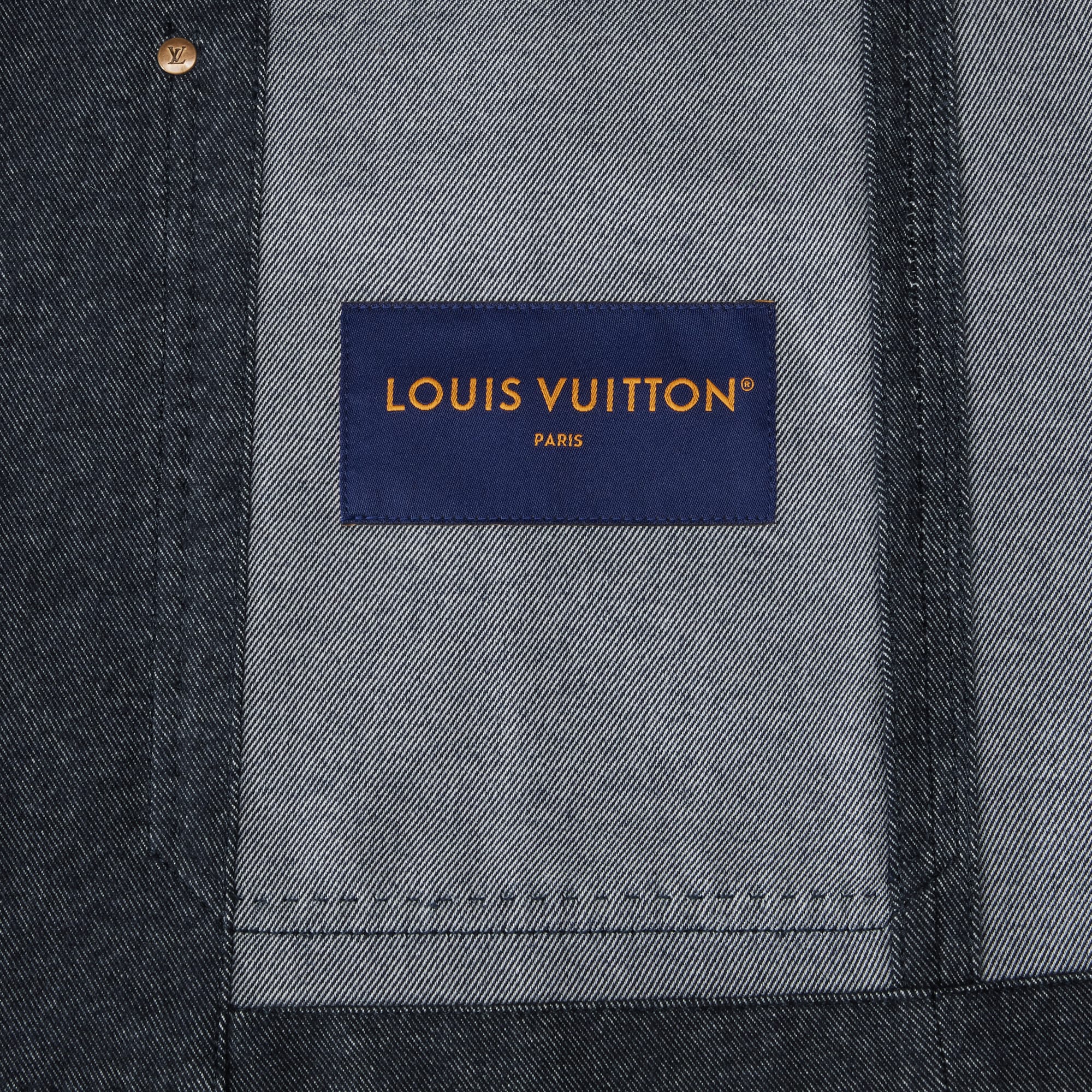 Denim-Jackett aus einem Kaschmirgemisch  Herren Ready to Wear Sakkos und Jacketts | LOUIS VUITTON (Zoom)