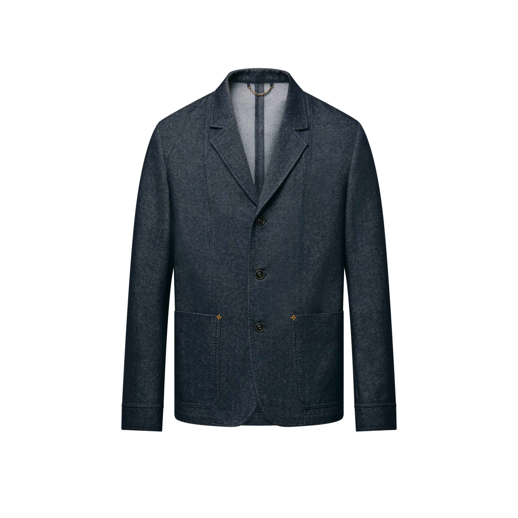 Denim-Jackett aus einem Kaschmirgemisch  Herren Ready to Wear Sakkos und Jacketts | LOUIS VUITTON (Zoom)