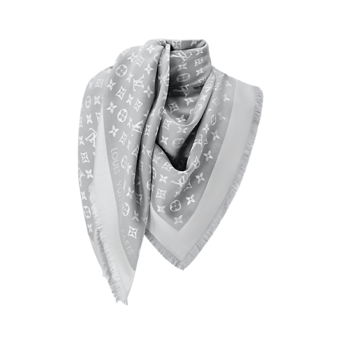 Denim Monogram Tuch S00 Damen Accessoires Tücher und Stolen | LOUIS VUITTON (Zoom)