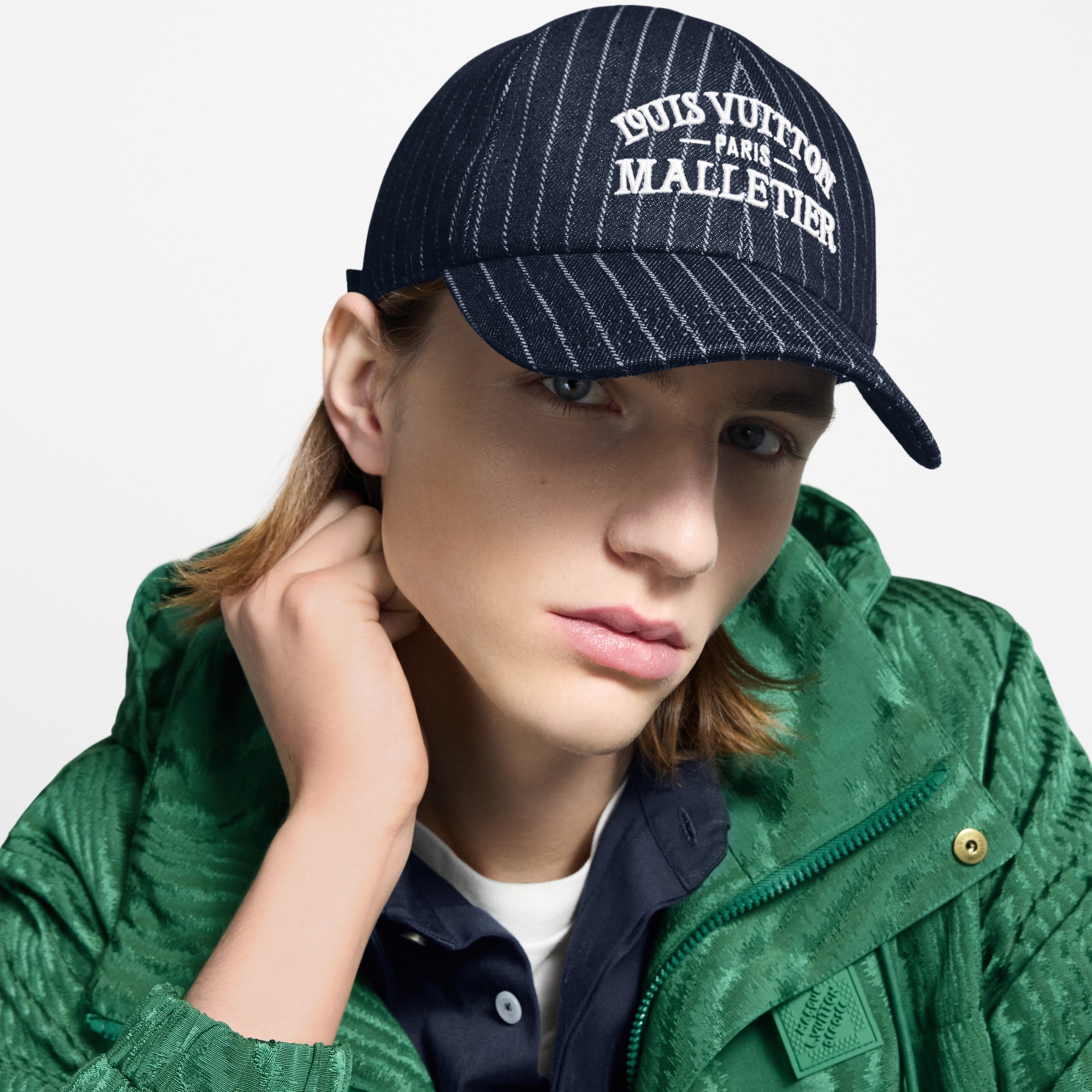 Denim Stripes Mütze S00 Herren Accessoires Hüte, Mützen und Handschuhe | LOUIS VUITTON (Zoom)