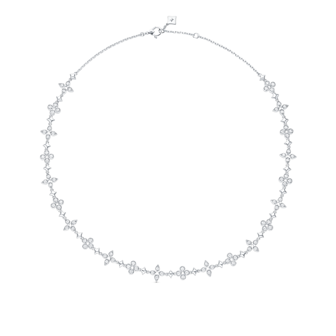 Dentelle einreihige Halskette, Weißgold und Diamanten Schmuck Kategorien Alle Schmuckstücke | LOUIS VUITTON (Zoom)