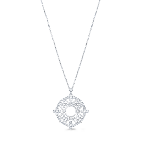 Dentelle Medallion, Weißgold und Diamanten Schmuck Kategorien Alle Schmuckstücke | LOUIS VUITTON (Zoom)