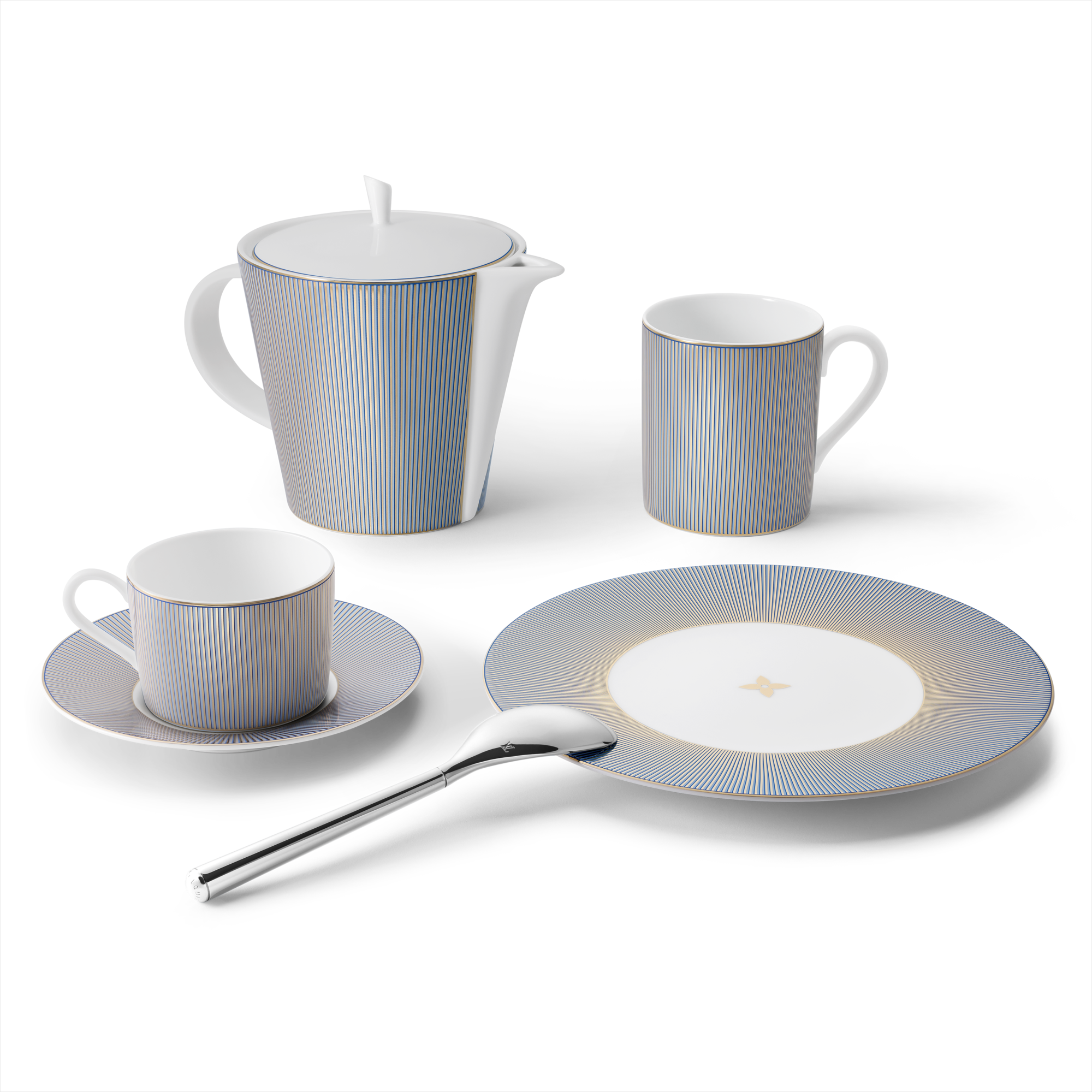 Dichroic Set mit 2 Teetassen und Untertassen  Trunks, Reisen und Wohnen Wohnen und Art of Dining Art of Dining | LOUIS VUITTON (Zoom)