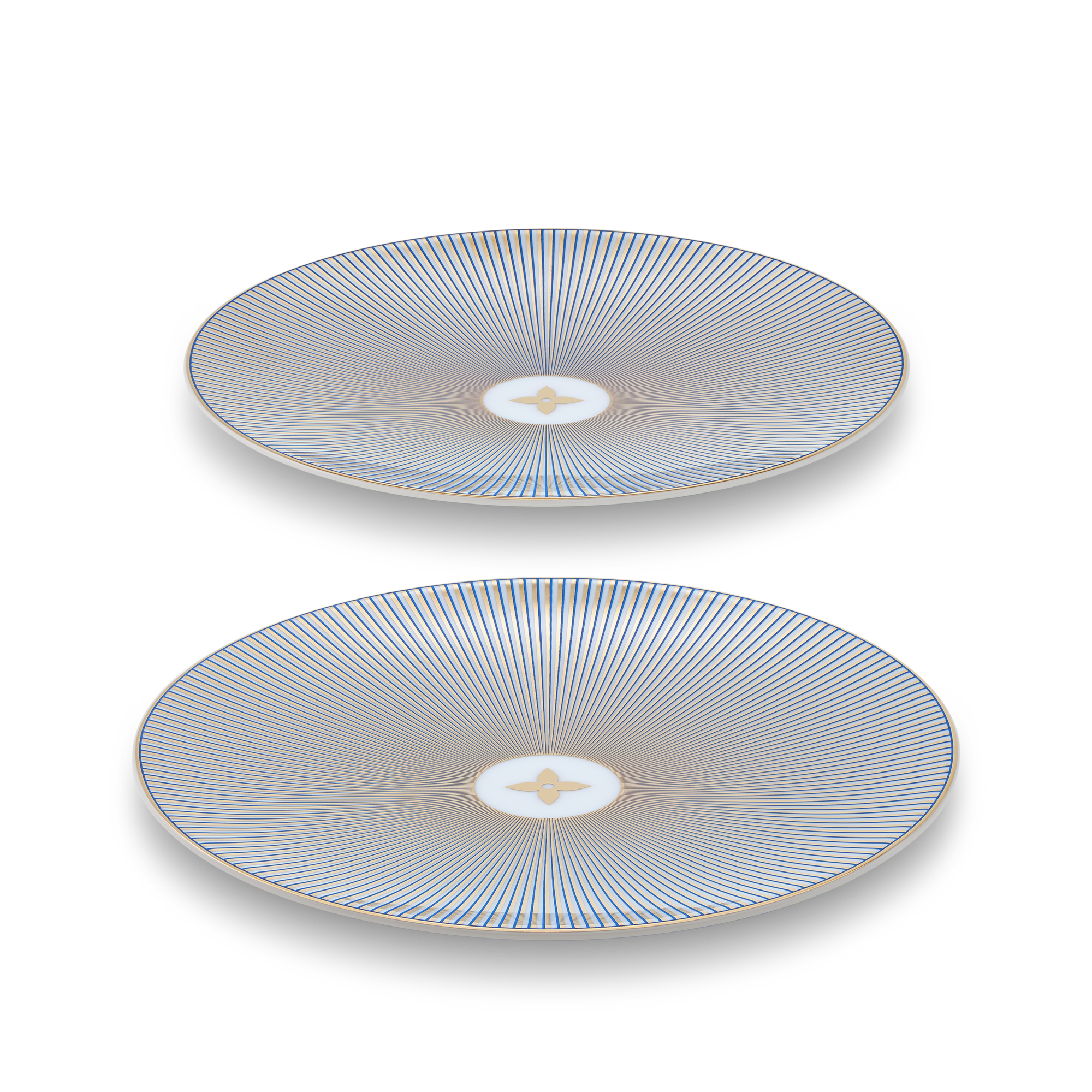 Dichroic Set mit 2 Brottellern  Trunks, Reisen und Wohnen Wohnen und Art of Dining Art of Dining | LOUIS VUITTON (Zoom)