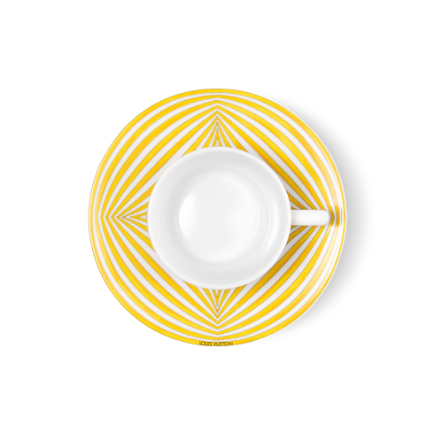 Dolce Vita Set mit 2 Kaffeetassen und Untertassen Trunks, Reisen und Wohnen Wohnen und Art of Dining Art of Dining | LOUIS VUITTON (Zoom)