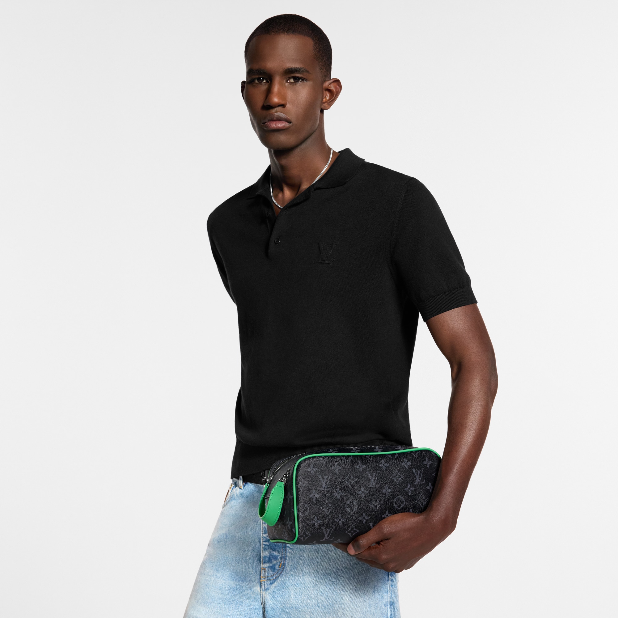 Dopp Kit Monogram Eclipse Canvas Herren Reisegepäck Reiseaccessoires | LOUIS VUITTON (Zoom)