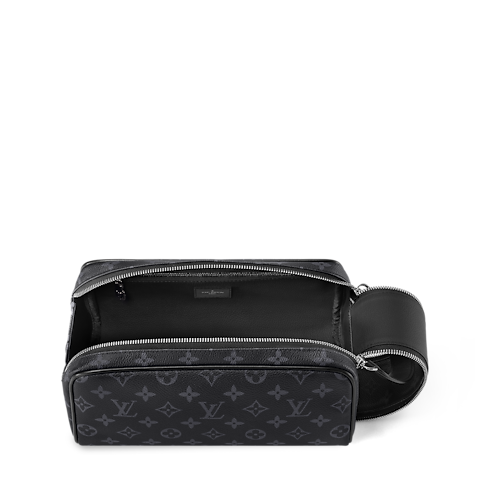 Dopp Kit Monogram Eclipse Canvas Herren Reisegepäck Reiseaccessoires | LOUIS VUITTON (Zoom)