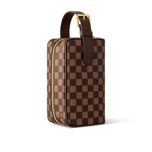 Dopp Kit Damier Ebene Canvas Herren Reisegepäck Reiseaccessoires | LOUIS VUITTON (Zoom)
