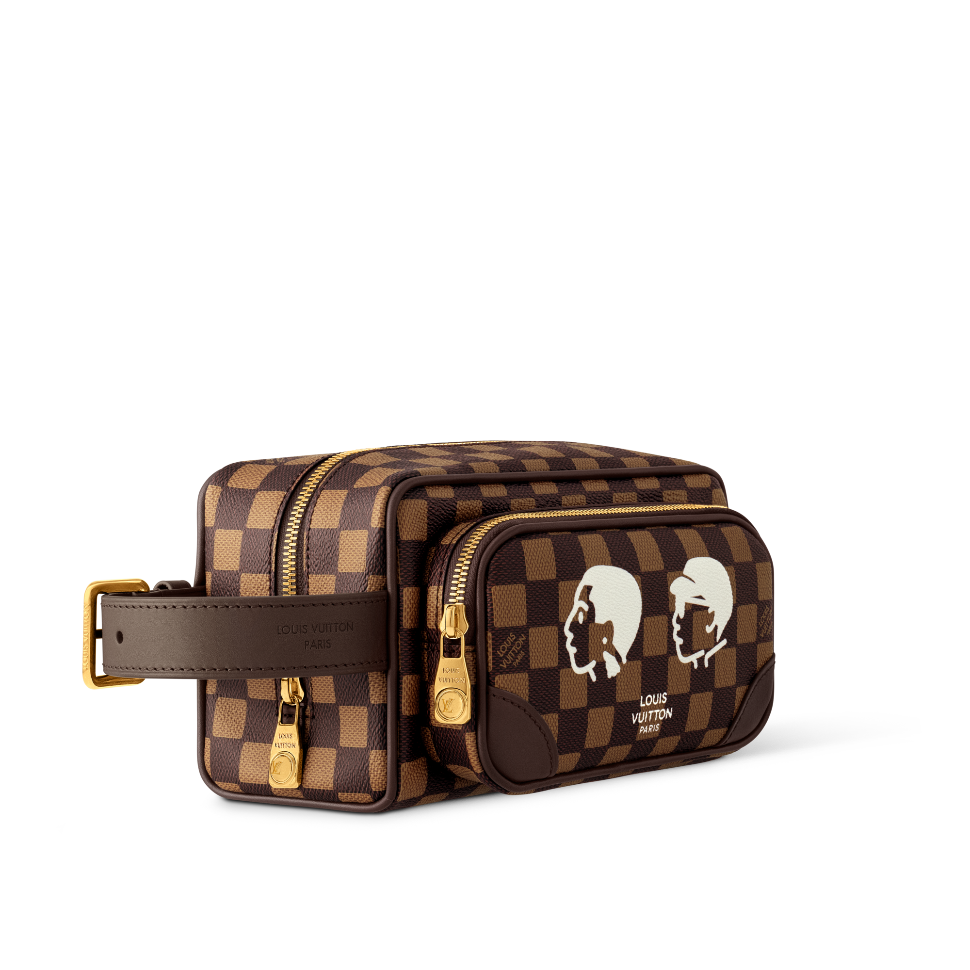 Dopp Kit Damier Ebene Canvas Herren Reisegepäck Reiseaccessoires | LOUIS VUITTON (Zoom)