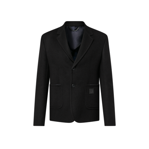 Double Face Blazer aus Woll-Kaschmirgemisch Herren Ready to Wear Sakkos und Jacketts | LOUIS VUITTON (Zoom)