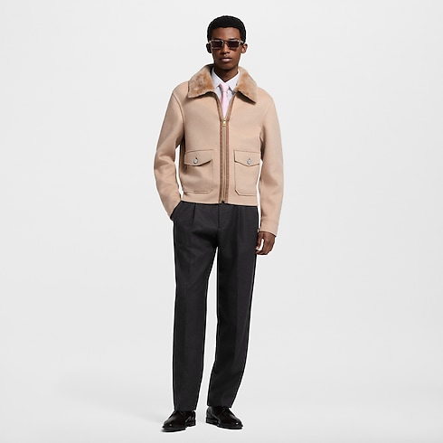 Double Face Blouson aus Vicuña-Kaschmirgemisch Herren Ready to Wear Jacken und Mäntel | LOUIS VUITTON (Zoom)
