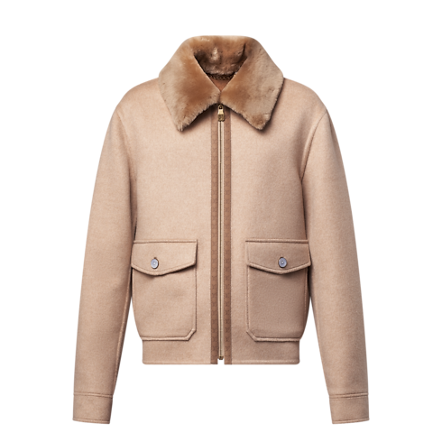Double Face Blouson aus Vicuña-Kaschmirgemisch Herren Ready to Wear Jacken und Mäntel | LOUIS VUITTON (Zoom)